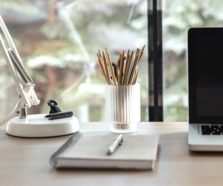 Arbeitsplatz für Web Blog Marketing und strategisches Bloggen 2026